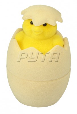 35701 Футляр флокированный, цыпленок в яйце, серия Детская