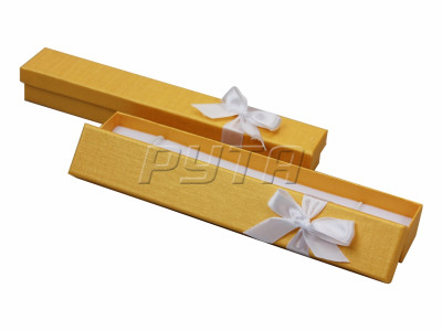 90605 Футляр картонный с лентой на крышке, серия Перламутровая классика 185х29