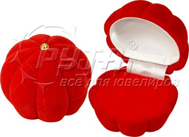 43402 Футляр флокированный, бутончик, серия Романтика