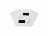 ВК020 Вкладыш с крылышками для 2 колец/2 окошка для бирки/2 прорези для нитки