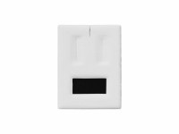 ВК116 Вкладыш наклонный для 1 пары серег с окошком для бирки/прорези в картоне/прорезь для нитки