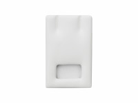 ВК204 Вкладыш  с окошком для серег или подвески/2 прорези (38х61)