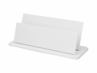 431123 Подставка для 8 пар серег или 16 подвесок двойная/прорези/платформа