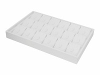 411325 Дисплей для 18 гарнитуров/наклон.выним.вкладыши/2 прорези/язычок